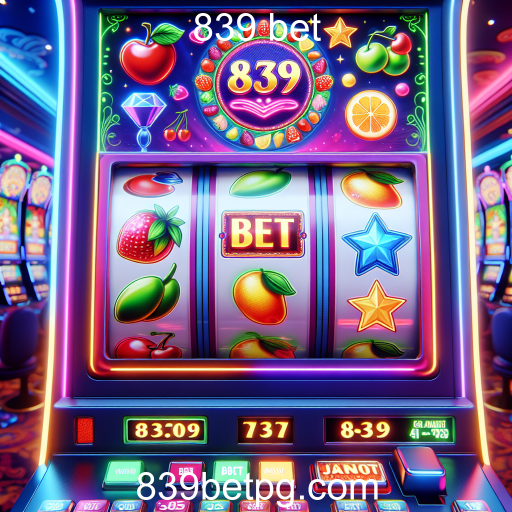 A Magia dos Jogos de Slots no 839 Bet